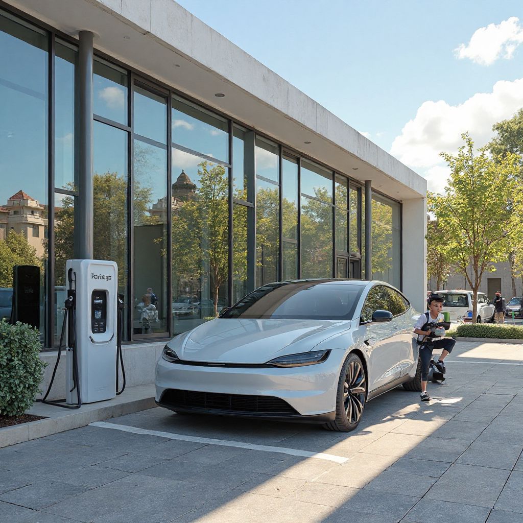 Estación de carga rápida