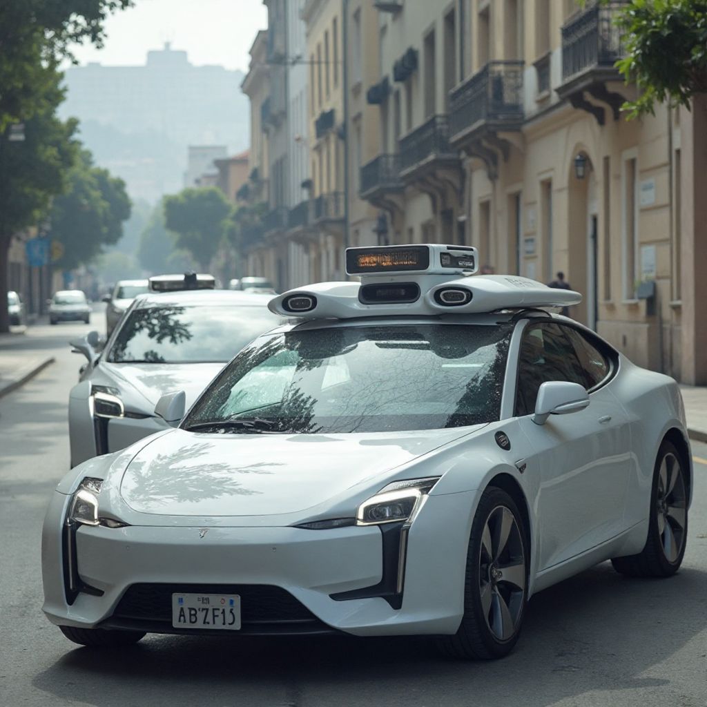 Empresa con flota eléctrica